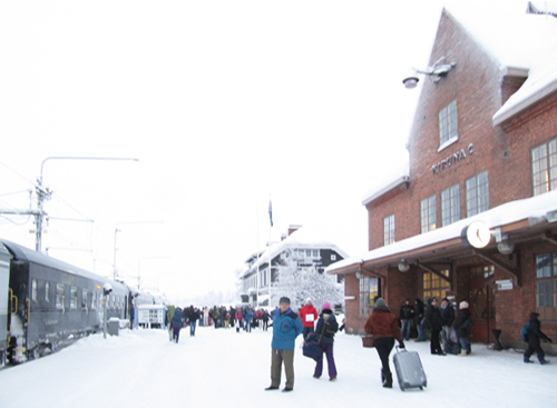 Kiruna central station